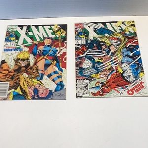 2 Vintage X-Men Comic Books